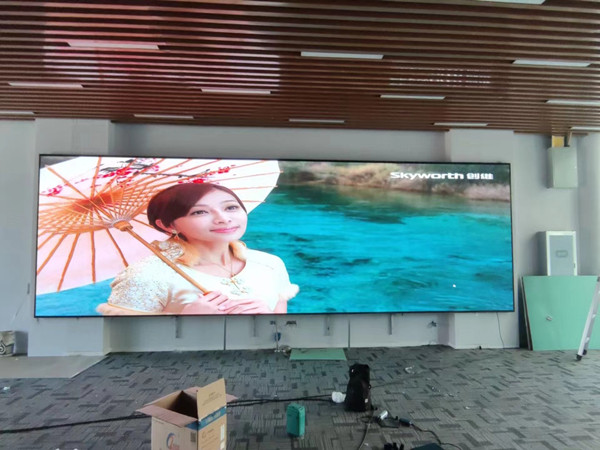 丰泽P1.53led小间距屏安装案例